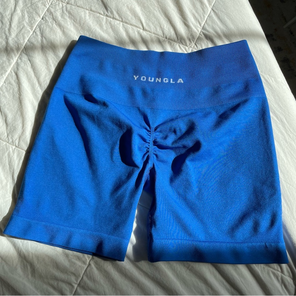 YoungLA Core Shorts W120 - Bonnie Blue XS
